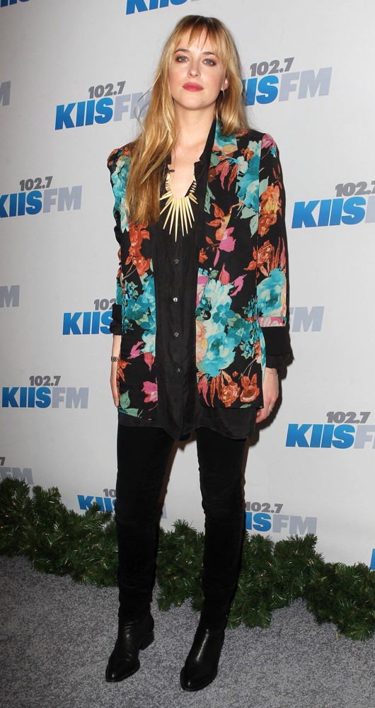 Dakota Johnson;<br>KIIS FM's Jingle Ball 2012 - Arrivals