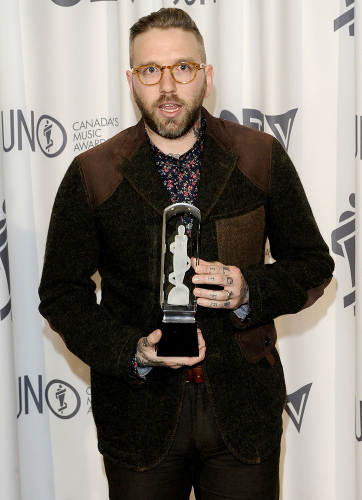 City and Colour;<br>2012 JUNO Awards - Press Room