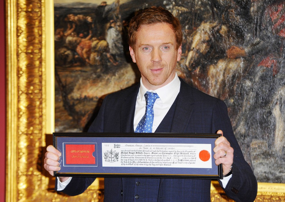 Damian Lewis;<br>Damian Lewis Receives The Freedom of The City of London