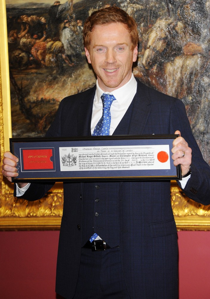 Damian Lewis;<br>Damian Lewis Receives The Freedom of The City of London
