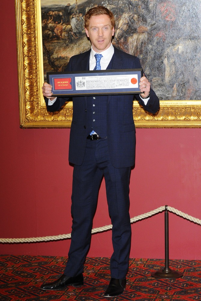 Damian Lewis;<br>Damian Lewis Receives The Freedom of The City of London