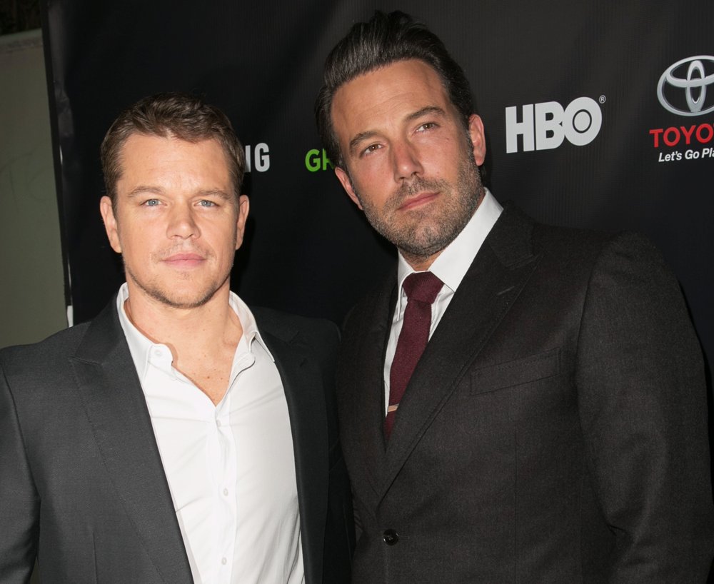 Matt Damon;Ben Affleck;<br>Ben Affleck and Matt Damon Announce Winner of HBO Project Greenlight Season 4 - Arrivals