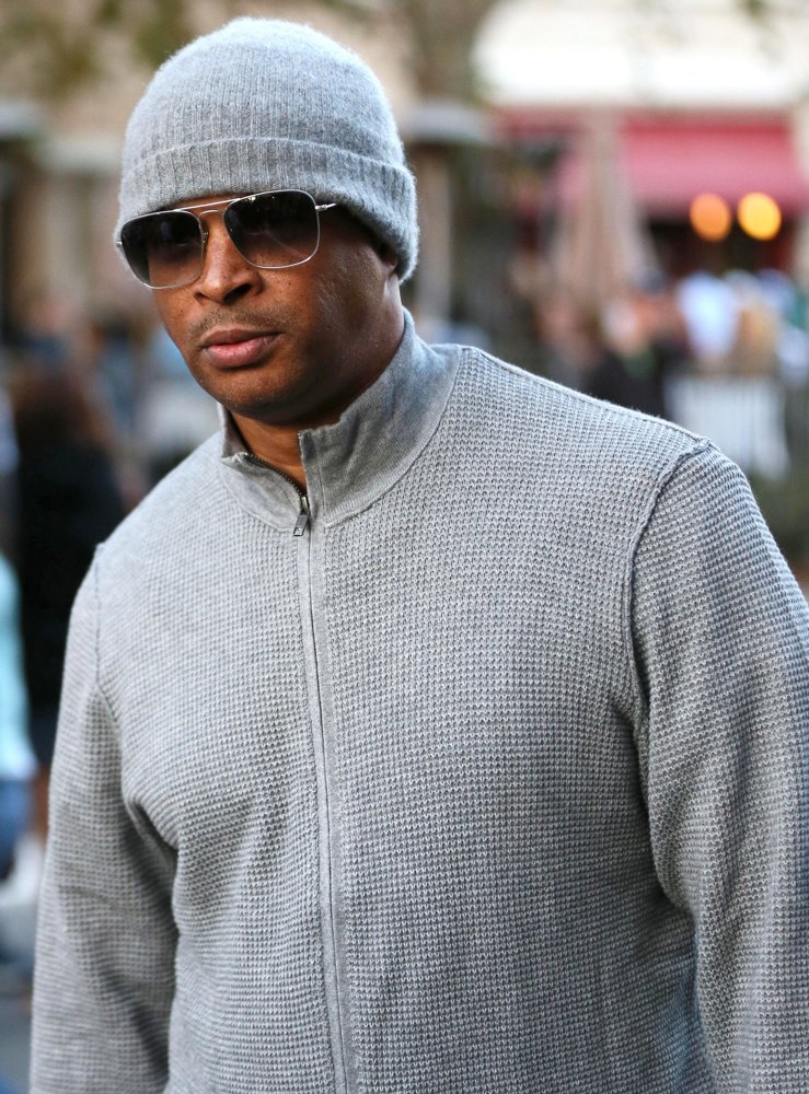 Damon Wayans Out and About at The Grove
