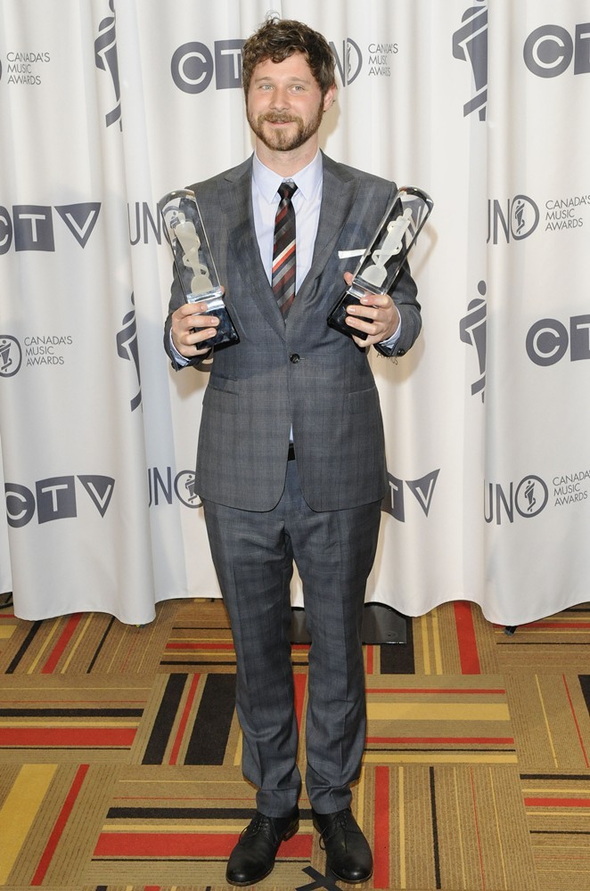 Dan Mangan;<br>2012 JUNO Awards - Press Room