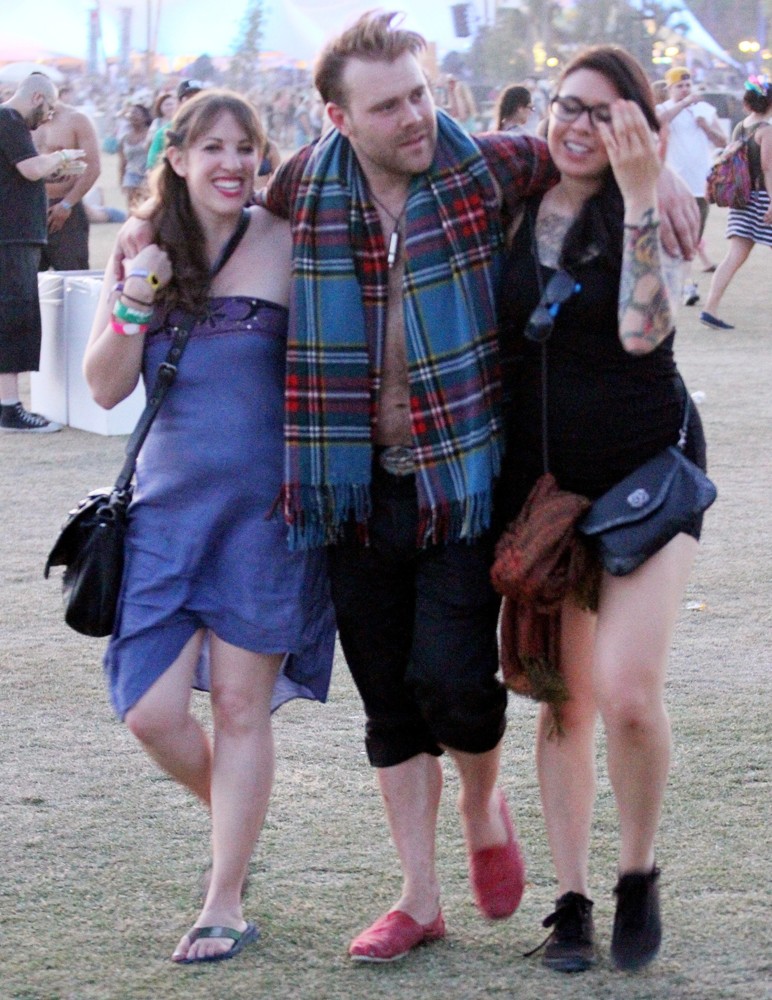 Daniel Bedingfield;<br>Celebrities at The 2012 Coachella Valley Music and Arts Festival - Week 2 Day 2