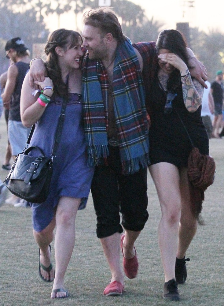 Daniel Bedingfield;<br>Celebrities at The 2012 Coachella Valley Music and Arts Festival - Week 2 Day 2