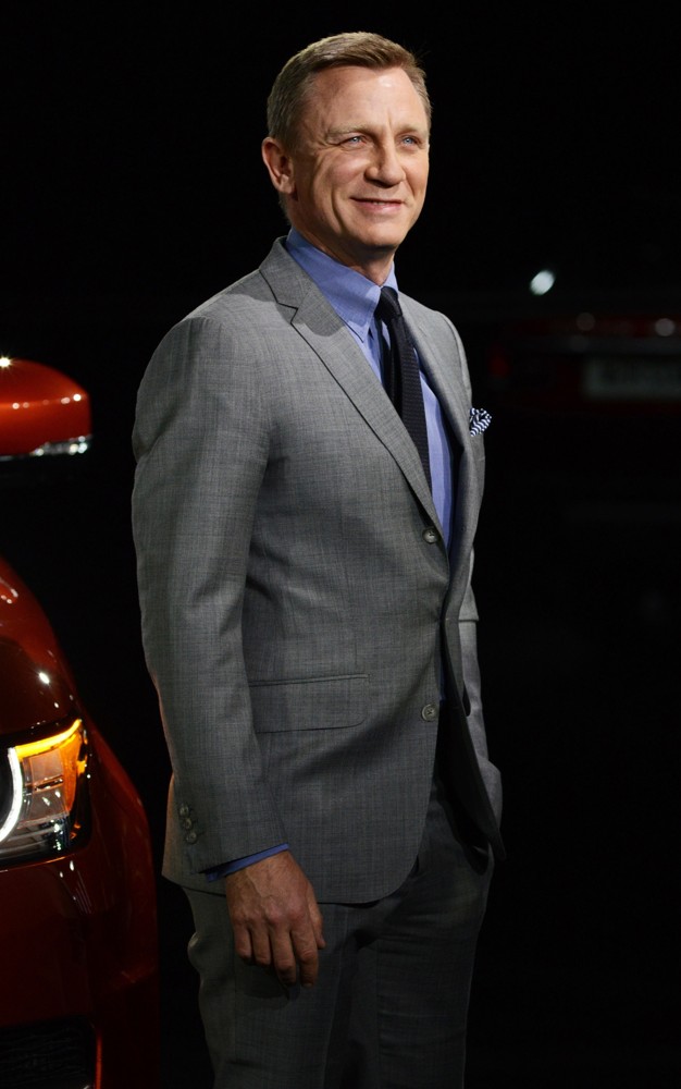 Daniel Craig;<br>The Range Rover Sport World Unveiling at The 2013 New York Auto Show