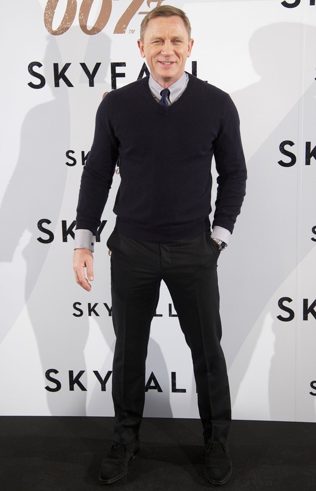 Daniel Craig;<br>Skyfall Photocall