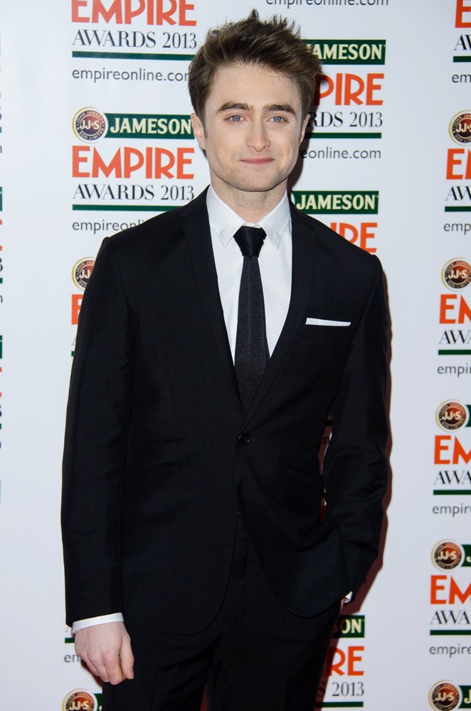 Daniel Radcliffe;<br>Jameson Empire Film Awards 2013 - Arrivals