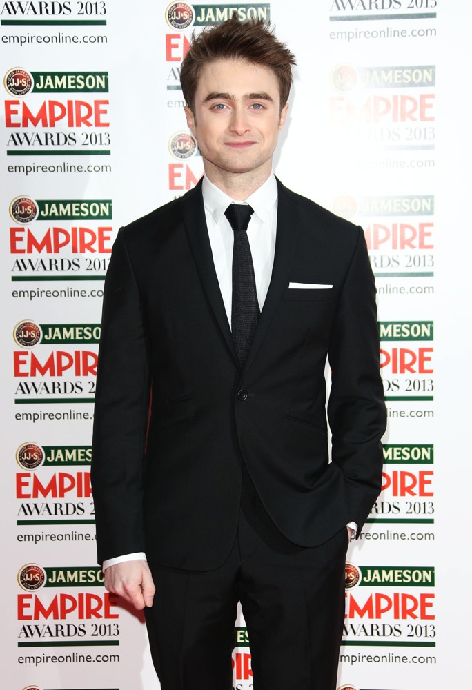 Daniel Radcliffe;<br>Jameson Empire Film Awards 2013 - Arrivals