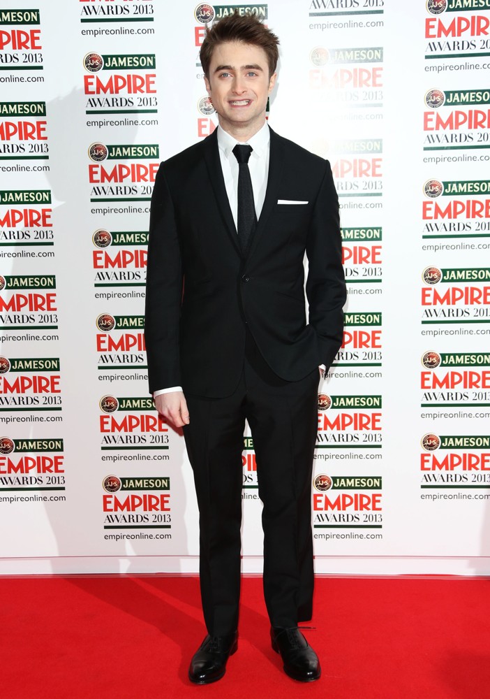Daniel Radcliffe;<br>Jameson Empire Film Awards 2013 - Arrivals