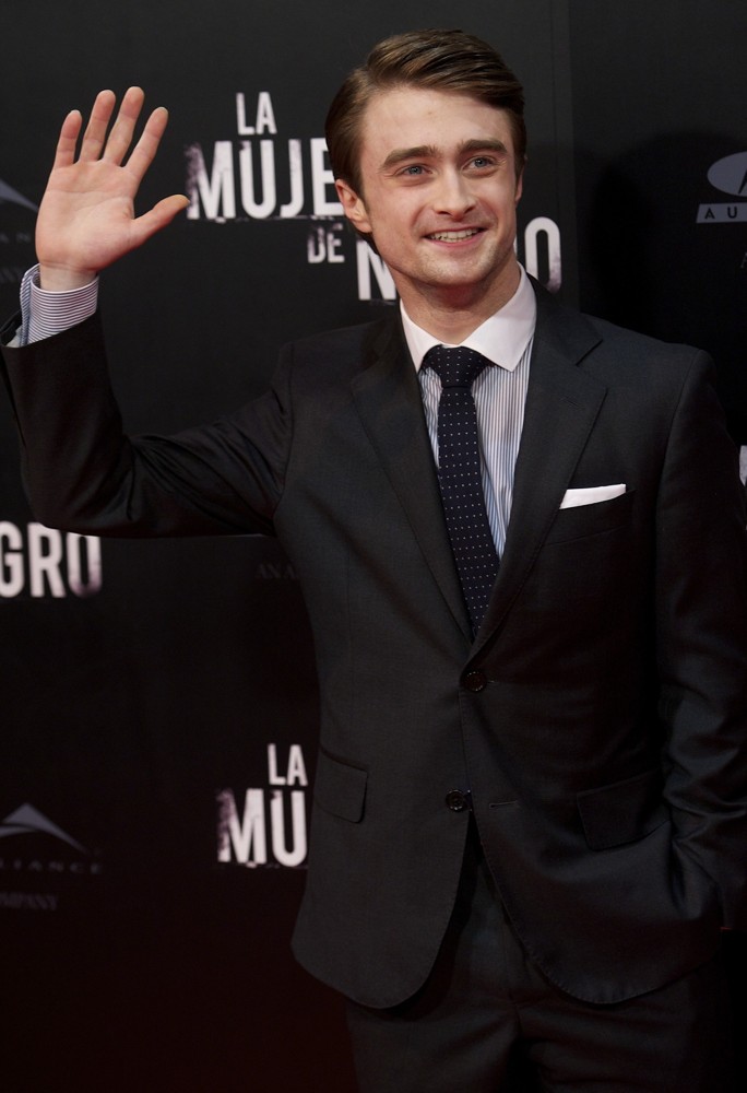 Daniel Radcliffe;<br>The Woman in Black Madrid Premiere