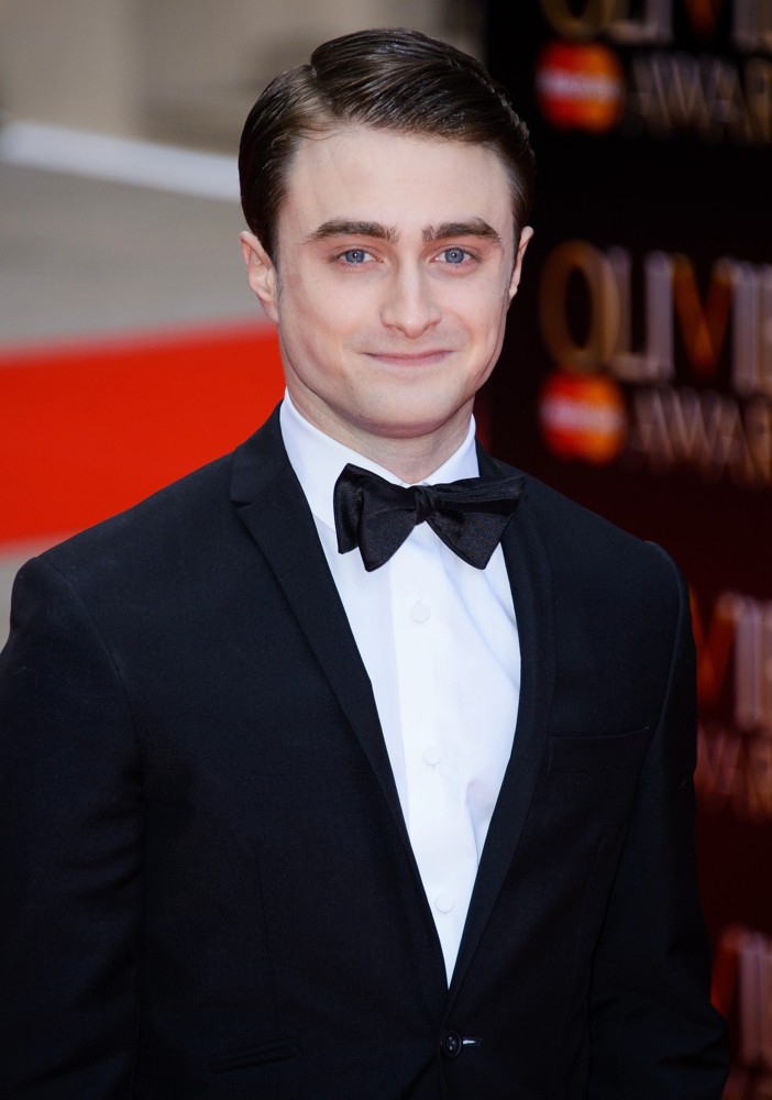 Daniel Radcliffe;<br>The Olivier Awards 2013 - Arrivals