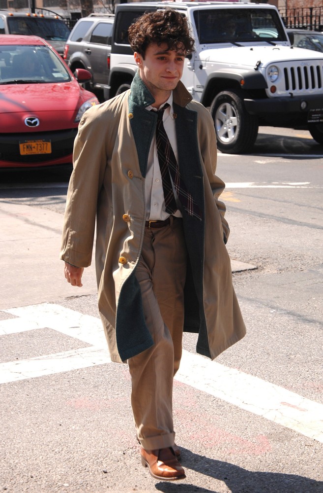 Daniel Radcliffe;<br>On The Set of Kill Your Darlings
