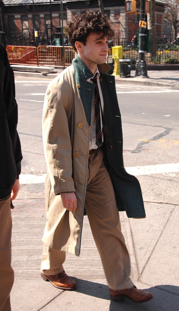Daniel Radcliffe;<br>On The Set of Kill Your Darlings
