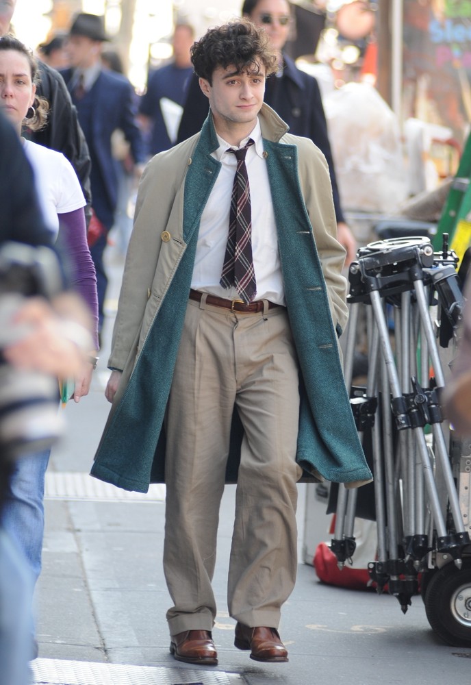 Daniel Radcliffe;<br>On The Set of Kill Your Darlings