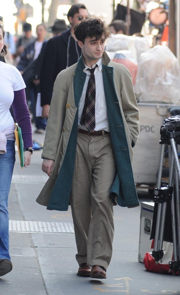 Daniel Radcliffe;<br>On The Set of Kill Your Darlings
