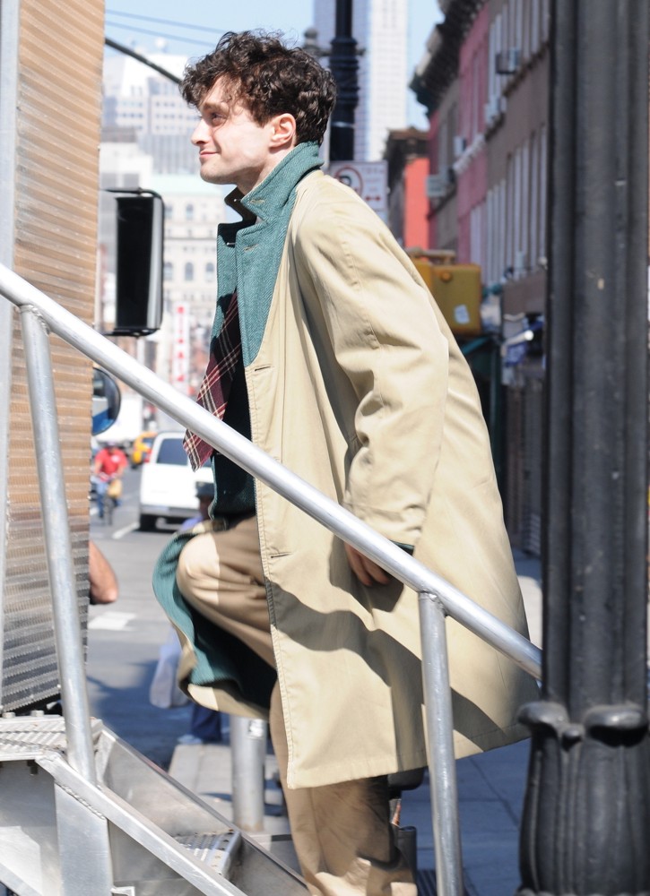 Daniel Radcliffe;<br>On The Set of Kill Your Darlings