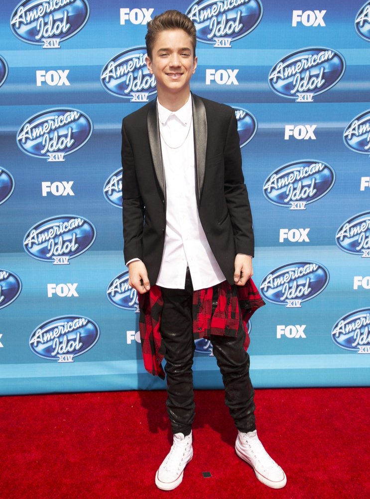 Daniel Seavey;<br>2015 American Idol XIV Grand Finale - Arrivals