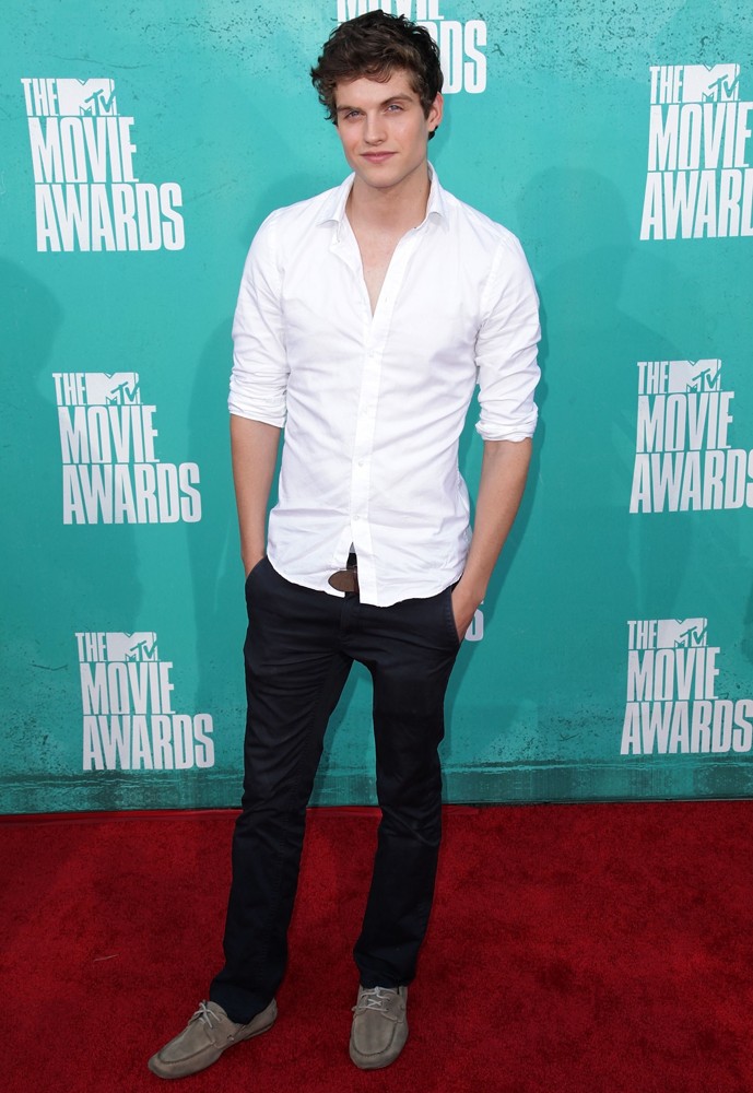 Daniel Sharman;<br>2012 MTV Movie Awards - Arrivals