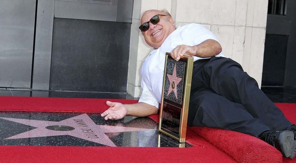 Danny DeVito;<br>Danny DeVito Is Honoured with A Star on The Hollywood Walk of Fame