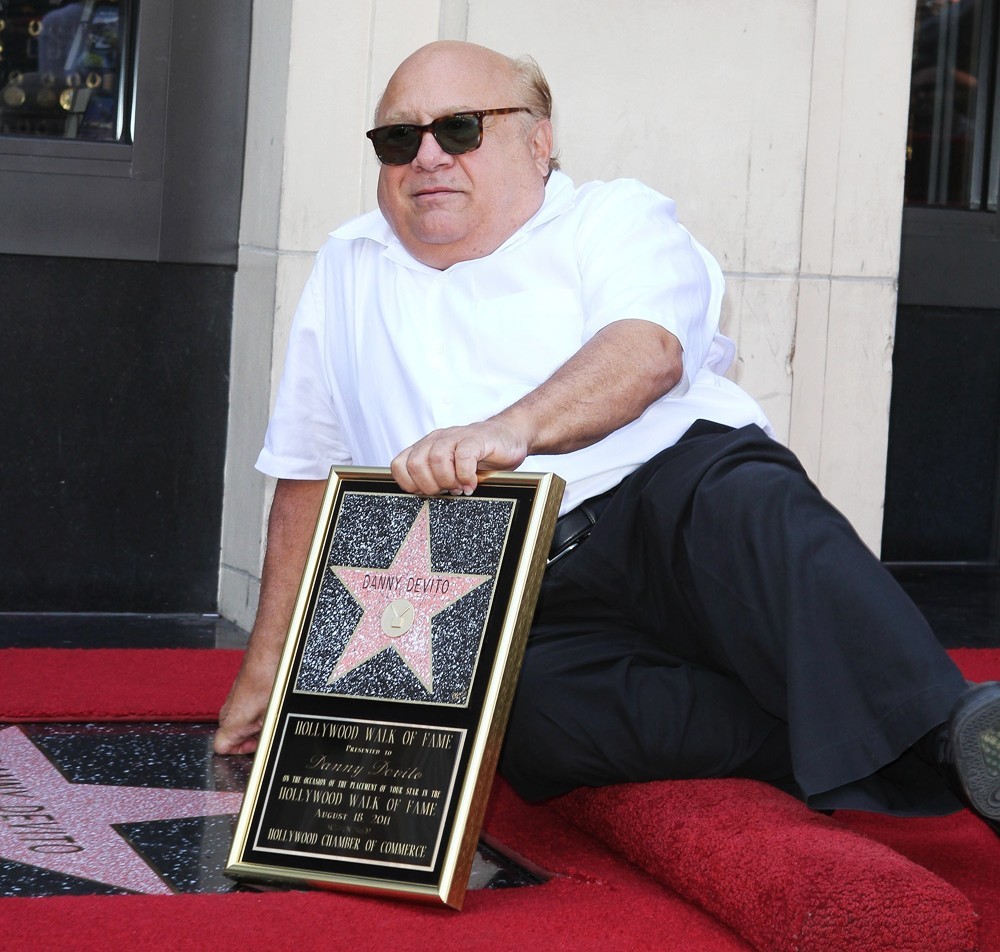 Danny DeVito;<br>Danny DeVito Is Honoured with A Star on The Hollywood Walk of Fame