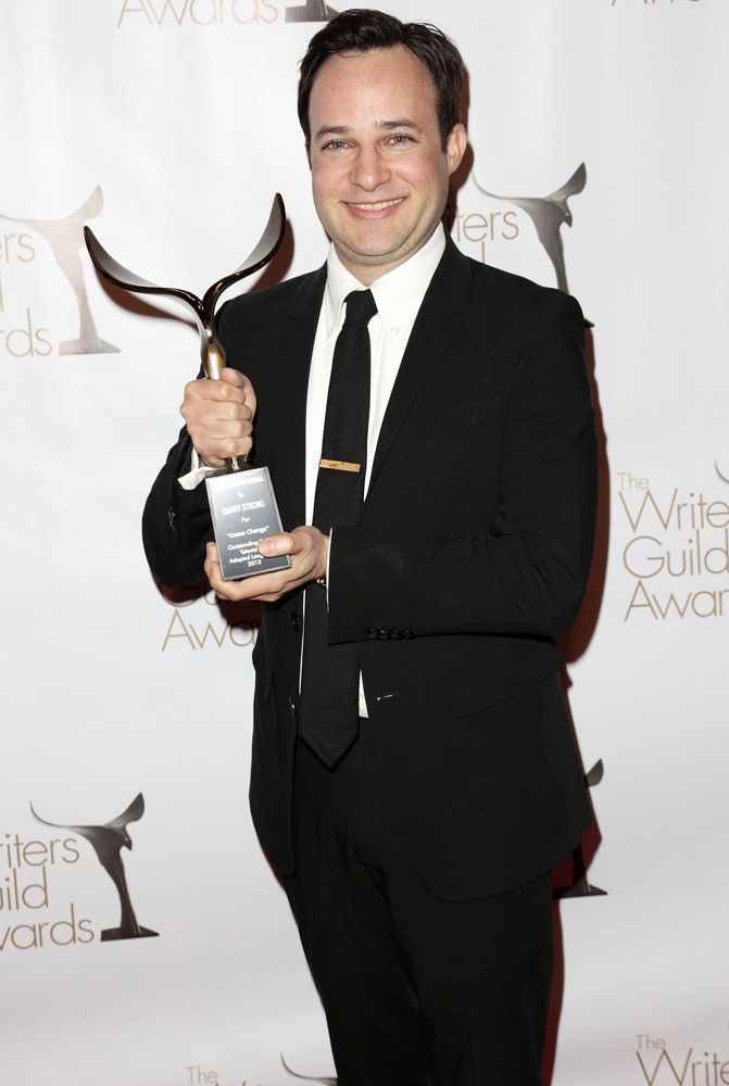 Danny Strong;<br>2013 Writers Guild Awards - Press Room
