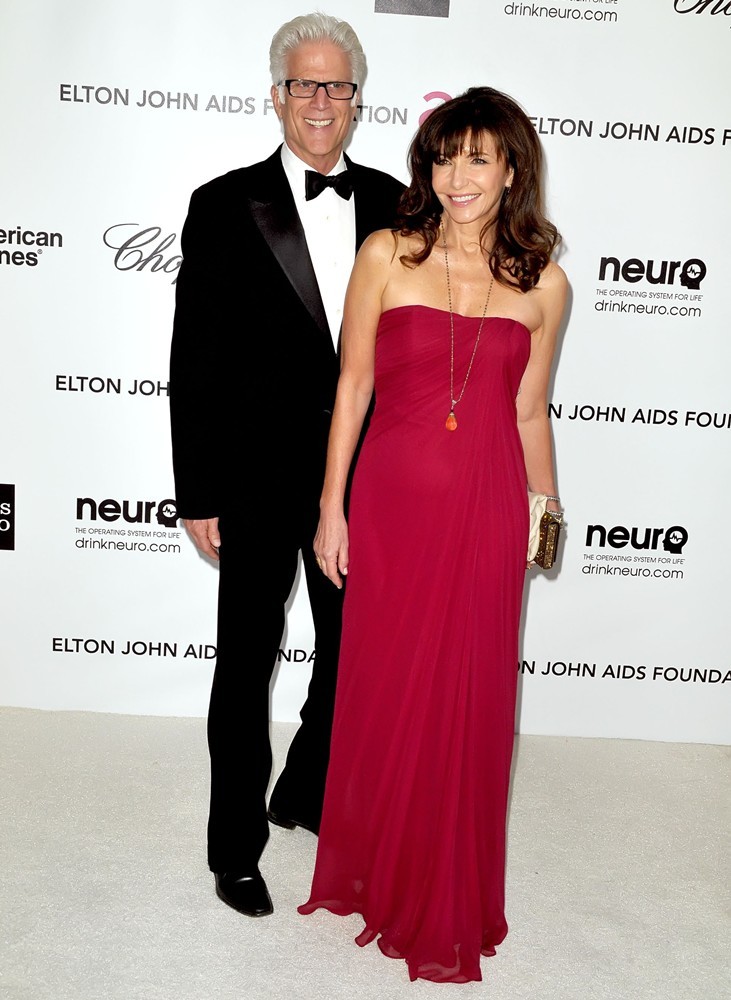 Ted Danson;Mary Steenburgen;<br>The 20th Annual Elton John AIDS Foundation's Oscar Viewing Party - Arrivals