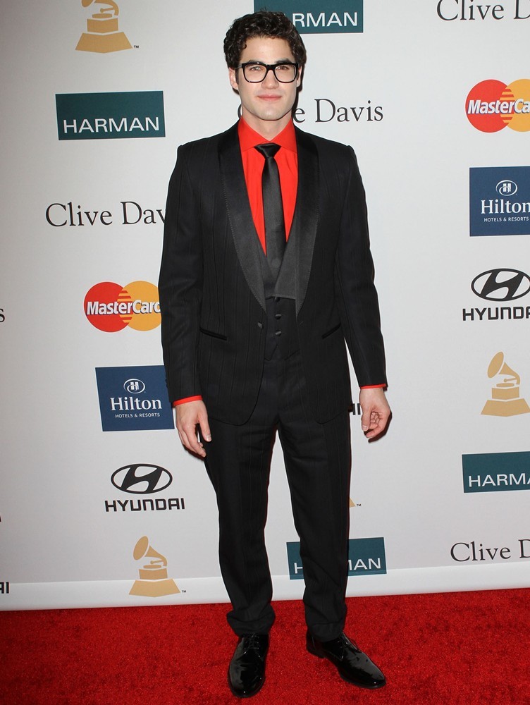 Darren Criss;<br>Clive Davis And The Recording Academy's 2012 Pre-GRAMMY Gala
