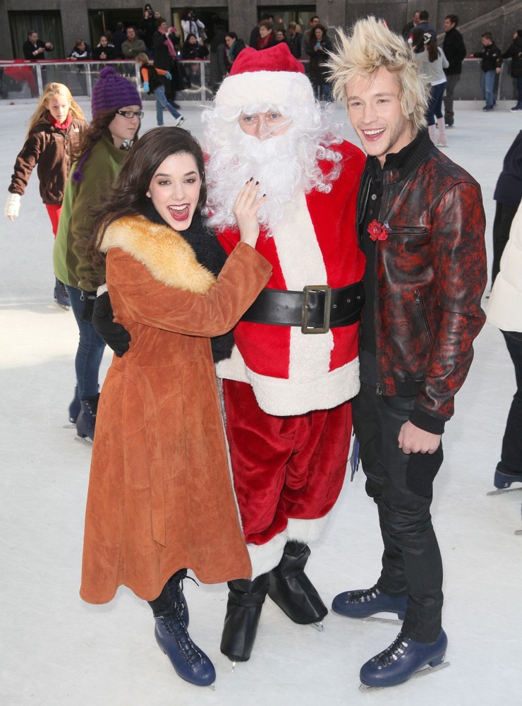 Erica Dasher;Nick Roux;<br>ABC Family's 25 Days of Christmas Winter Wonderland Event