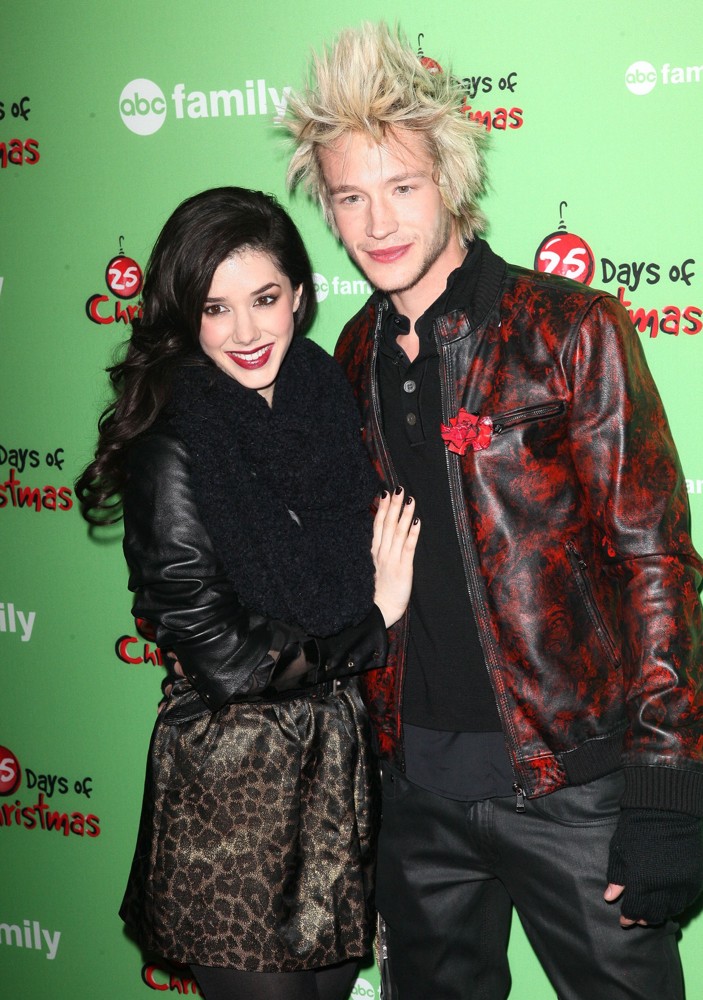 Erica Dasher;Nick Roux;<br>ABC Family's 25 Days of Christmas Winter Wonderland Event