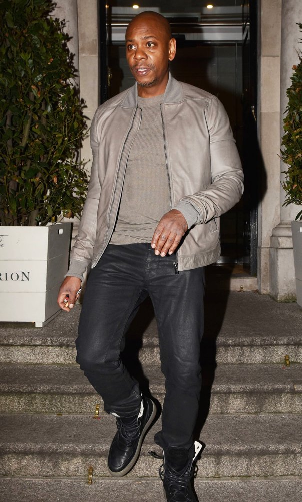 Dave Chappelle Arrives at The Merrion Hotel
