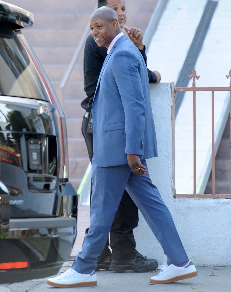 Dave Chappelle on The Set of A Star Is Born Filming
