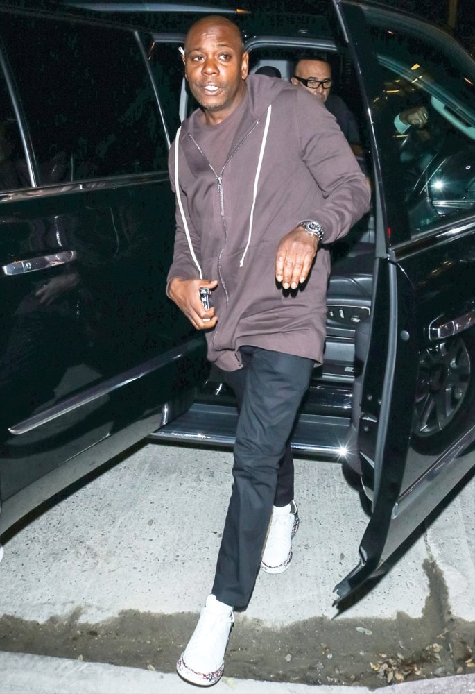 Dave Chappelle Outside Peppermint Nigthclub