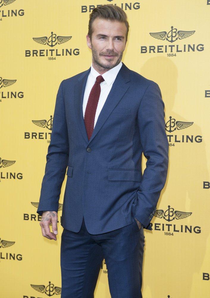 David Beckham;<br>The Opening of The Breitling Boutique on Calle Serrano