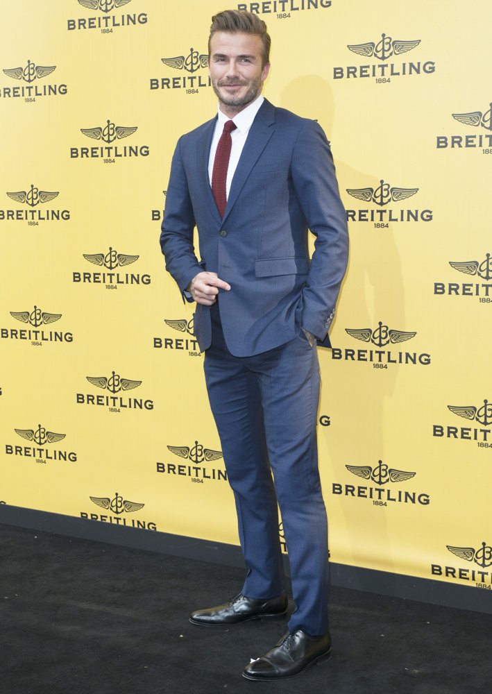David Beckham;<br>The Opening of The Breitling Boutique on Calle Serrano