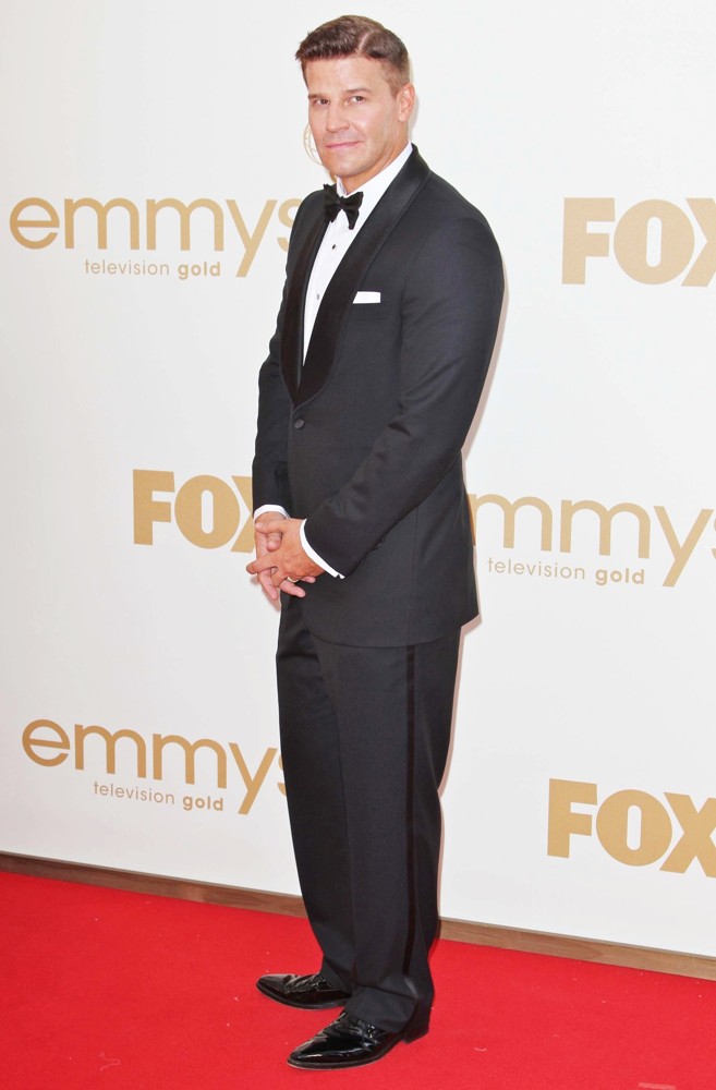 David Boreanaz;<br>The 63rd Primetime Emmy Awards - Arrivals