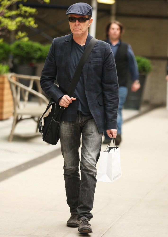 David Bowie;<br>David Bowie Seen Out and About in Manhattan