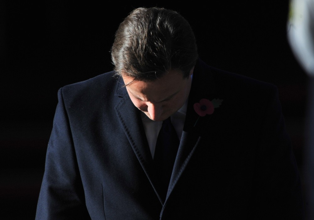 David Cameron;<br>Sunday Commemorating Sacrifices of The Armed Forces