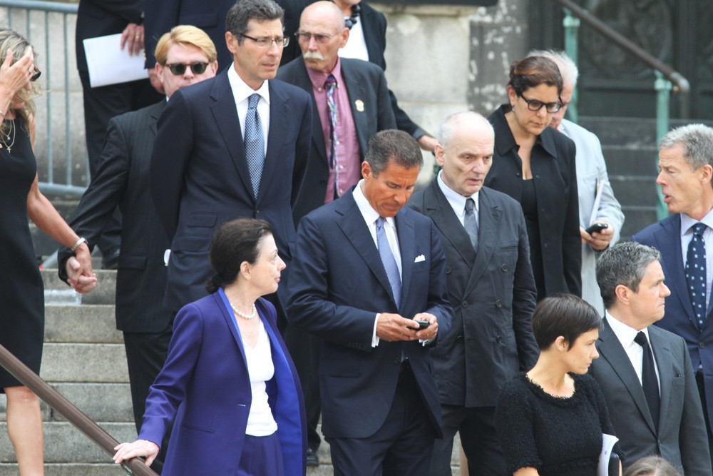 David Chase;<br>The Funeral Service for Actor James Gandolfini
