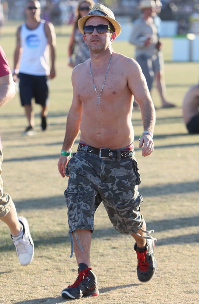 David Faustino in Celebrities at The 2012 Coachella Valley Music and Arts F...
