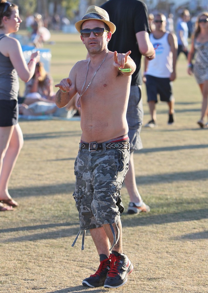David Faustino in Celebrities at The 2012 Coachella Valley Music and Arts F...