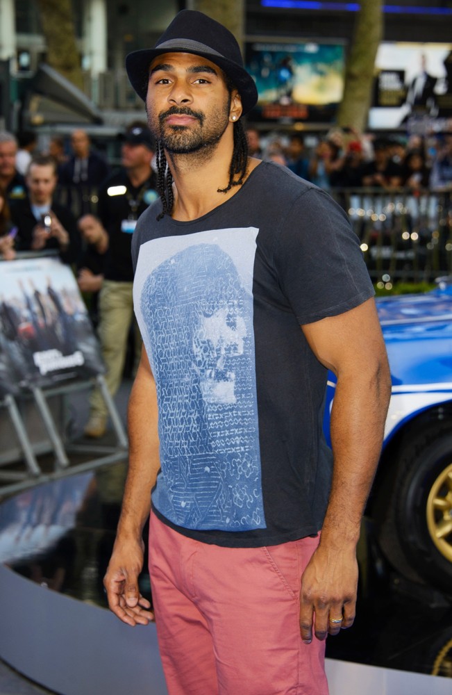 David Haye;<br>World Premiere of Fast and Furious 6 - Arrivals