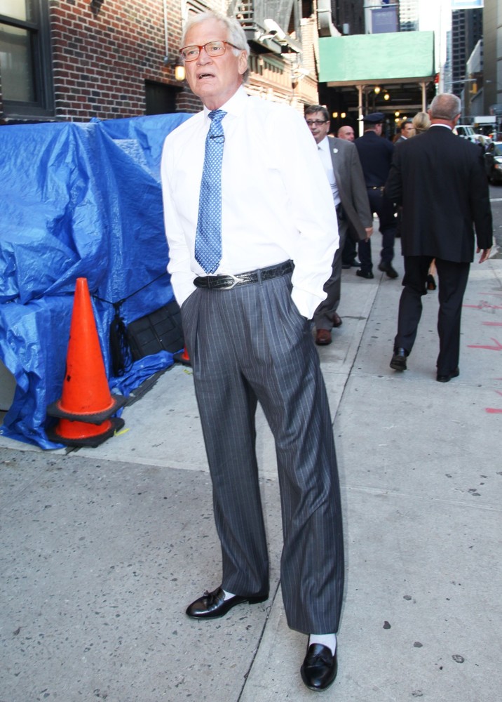 David Letterman;<br>The Late Show with David Letterman - Arrivals