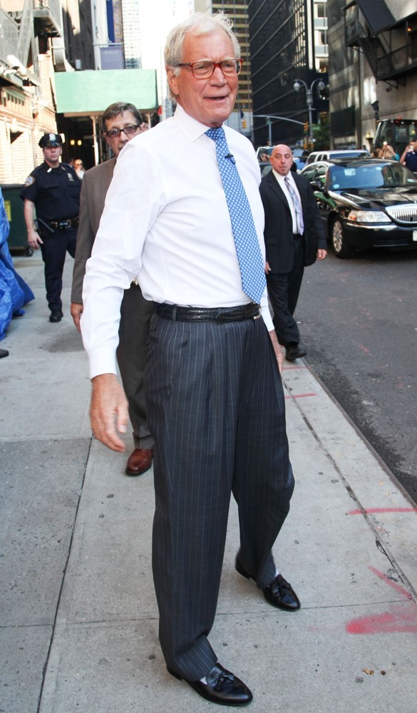 David Letterman;<br>The Late Show with David Letterman - Arrivals