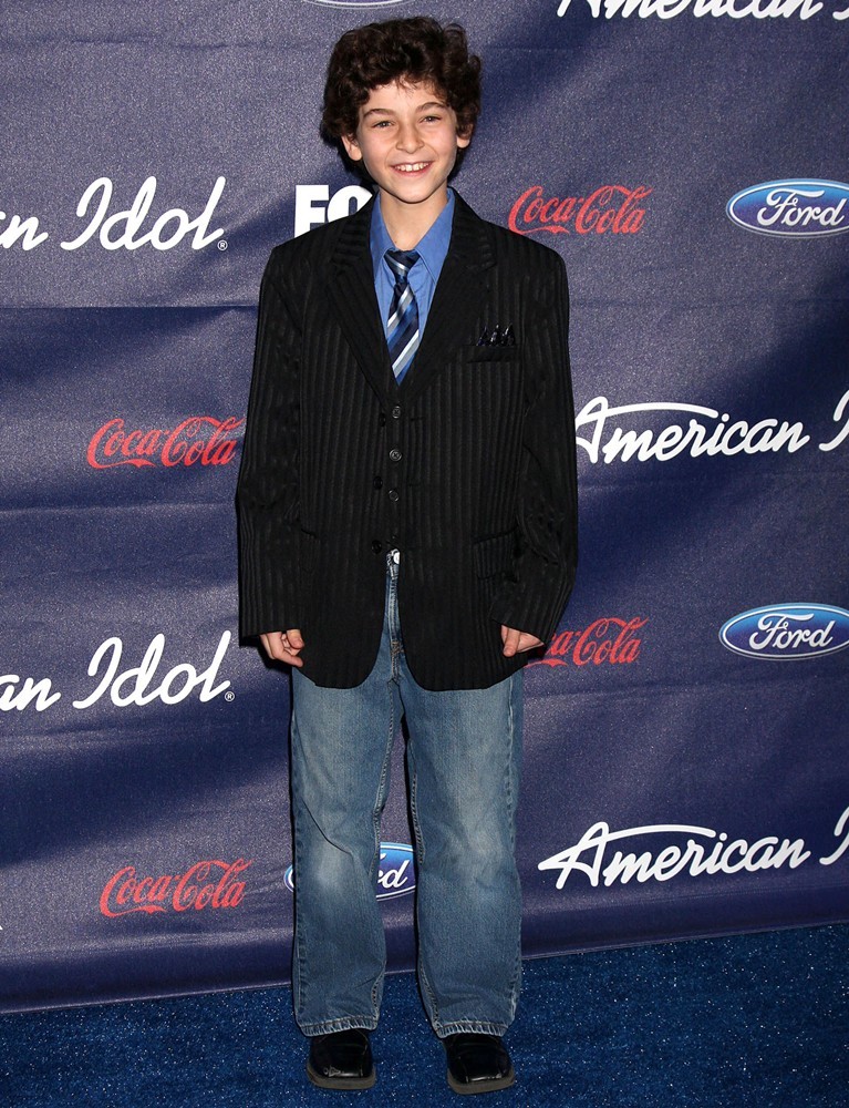 David Mazouz;<br>The American Idol Season 11 Top 13 Party