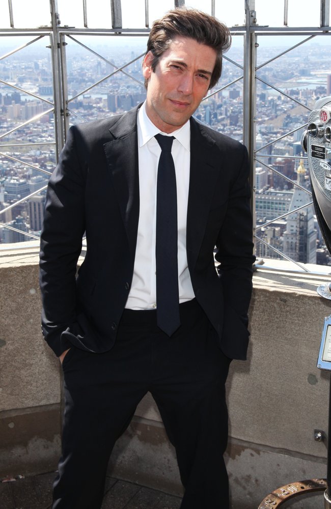 David Muir;<br>David Muir to Light The Empire State Building Blue