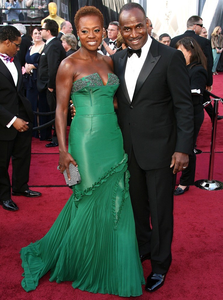Viola Davis;Julius Tennon;<br>84th Annual Academy Awards - Arrivals