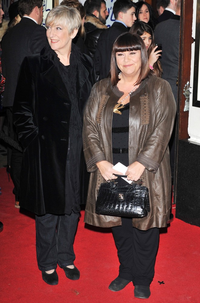 Dawn French;<br>VIVA Forever Spice Girls The Musical - Arrivals