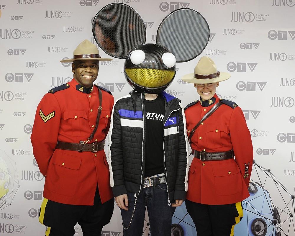 Deadmau5;<br>2012 JUNO Awards - Arrivals